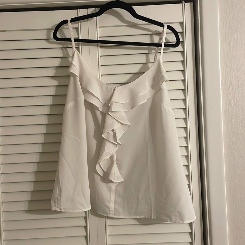 Ruffle Detail Tank